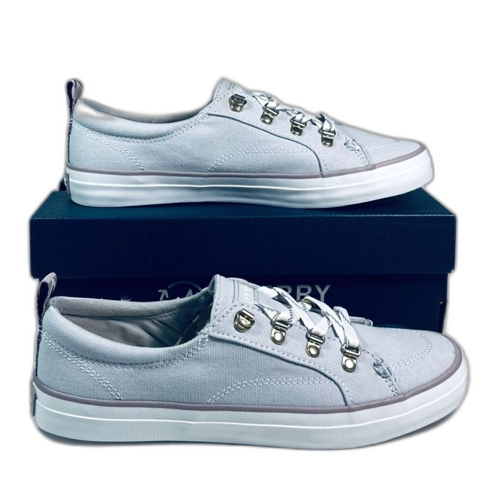 Sperry Women's Crest Vibe Canvas Sneakers SZ M NEW